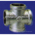 Stainless steel high pressure threaded cross